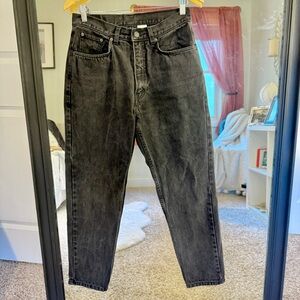 Brittania Vintage 90s High Rise Black Denim Jeans